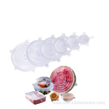 Food Grade Super Stretch Silicone Lids